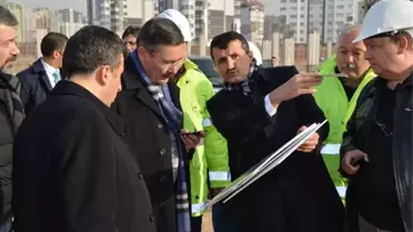 Gökçek, Eryaman Stadı İnşaatını Denetledi