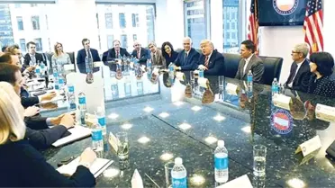 Trump'ın Yöneticileriyle Görüştüğü Şirketlerin Toplam Değeri 3 Trilyon Dolar