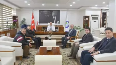 Başkan Kayda, Sanko Yönetimini Ağırladı