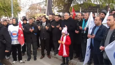 Osmaniye'de 'Halep'e Yol Açın' Kampanyasına Destek