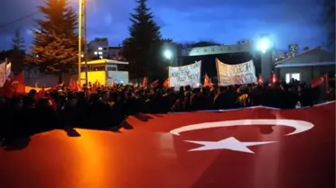 Tokat'ta Teröre Tepki Yürüyüşü