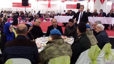 Isparta'da Şehitler İçin Mevlid Okutuldu