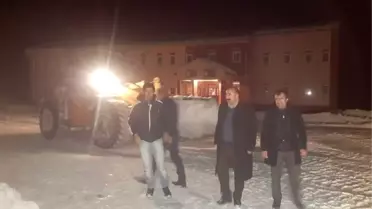 Gevaş'ta Karla Mücadele Çalışması