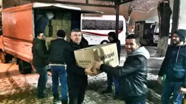 Halep'e Osmaneli'den Yardım Eli