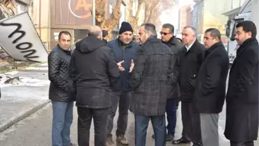 İnegöl'de 7 İş Yerinin Yandığı Yangında İtfaiyeye Tepki