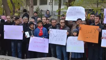 Viranşehir'de Stk'lar Halep Katliamını Protesto Etti