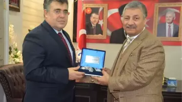 Emniyet Müdürü Tipioğlu'ndan Başkan Pınarbaşı'na Ziyaret