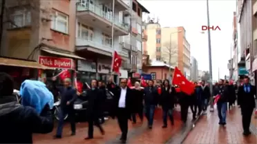 Bucak'ta Teröre Lanet Yürüyüşü