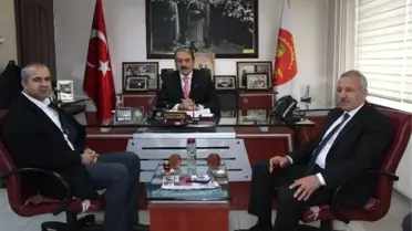 Ak Partili Şahin'den Mesob Başkanı Keskin'e Ziyaret