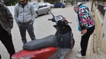 Milas'ta Yavuz Hırsız Önce Motosiklet Çaldı Sonra Zeytin Çuvallarını