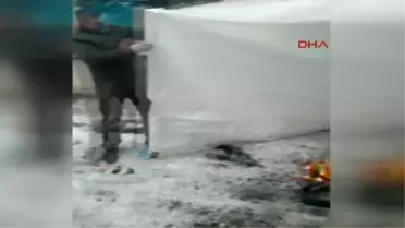 Muş'ta Soğuklar Nedeniyle Birçok Aracın Mazot Deposu Dondu