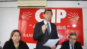 Bandırma CHP İlçe Başkanlığından Anma Programı