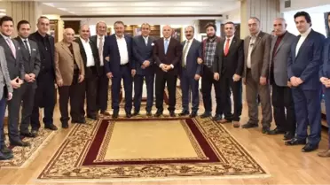 Gazeteci Erkan Tan Başkan Sekmen'i Ziyaret Etti