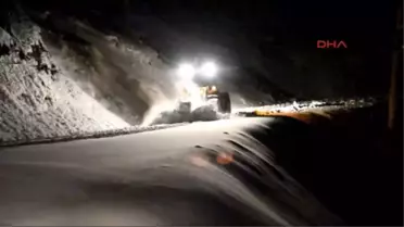 Alanya'da Kardan Mahsur Kalan 15 Kişi ve 300 Koyun Kurtarıldı