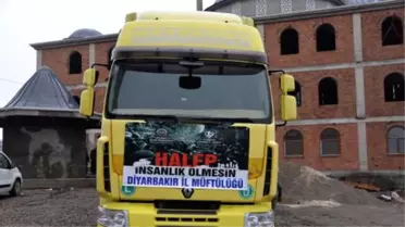 Diyarbakır'dan Halep'e 6 Tır'lık Yardım