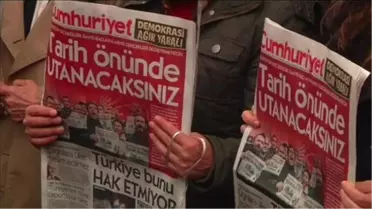 Cumhuriyet Gazetesi'nin Kantin İşletmecisi Cumhurbaşkanı'na Hakaretten Tutuklandı
