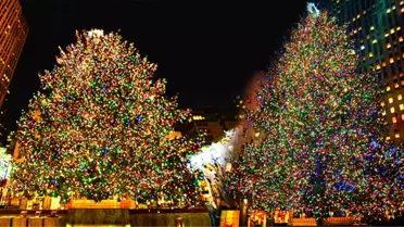 New York'un Noel Heyecanı Sürüyor! Tüm Şehir Rengarenk Süslendi