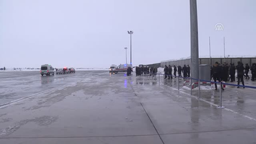 Şehit Astsubay Kıdemli Çavuş Okan Altıparmak'ın Naaşı Memleketine Getirildi