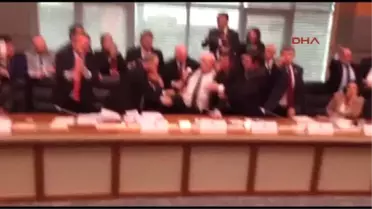 TBMM Anayasa Komisyonu'nda Kavga Çıktı