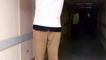 2.32 Metrelik Suriyeli Sığınmacı, Ameliyatla Yaşama Tutundu