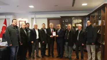 Edirne Süpürgeciler Mahallesi Yardımlaşma Dayanışma ve Kalkınma Derneği'nden Etso Ziyareti