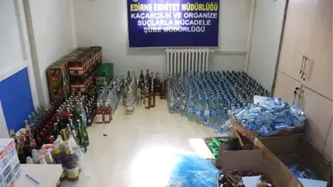 Kapıkulede Güvenlik Memurlarına Kaçak İçki ve Sigara Operasyonu