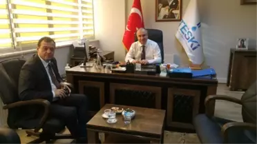 Muratlı Belediye Başkanından Genel Müdür Başa'ya Ziyaret