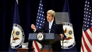 Amerikan Dışişleri Bakanı John Kerry: 'Kudüs'te İki Devletli Bir Çözüm Süreci Başlamalı'