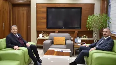 Başkan Çerçi, Kaymakam Erdoğdu'yu Ağırladı