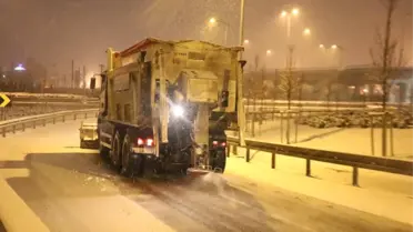 Başkent'te Karla Mücadele