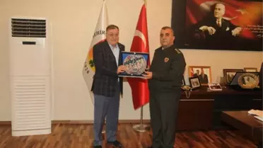 İl Jandarma Komutanı Akça'dan Ntso'ya Veda Ziyareti