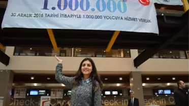 Ordu-Giresun Havalimanında '1 Milyonuncu Yolcu' Heyecanı