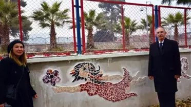 İncirliova'da Duvarlar Sanatla Süsleniyor