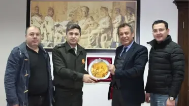 Milas Askerlik Şube Başkanı Can'dan Mitso'ya Ziyaret