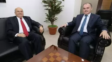 Balcıoğlu'ndan Başkan Gürlesin'e Ziyaret