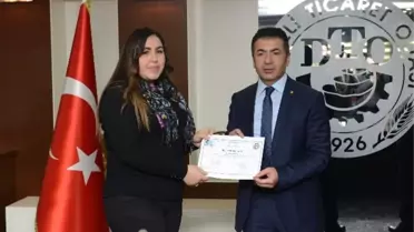 Denizli'de 60 Girişimciye Sertifika Verildi