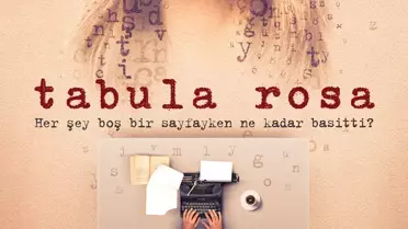 Bu hafta 'Tabula Rosa' filmi ekrana geliyor!