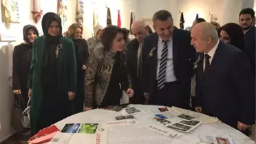 Çemberimde Gül Oya Sergisi Açıldı