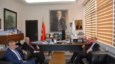 Marmara Ereğlisi Kaymakamından Başkan Albayrak'a Ziyaret