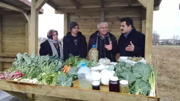 Öğrenciler Yetiştirdi, Organik Pazarda Satılıyor