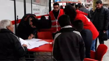 Elazığ'daki Stk'lardan Kan Bağışı Kampanyasına Destek