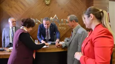 Konyaaltı Belediye Meclisi Tek Yürek Oldu