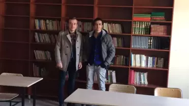 Salihli Myo, İlkokula Kütüphane Kazandırdı