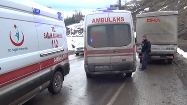 Freni Boşalan TIR Devrildi, Sürücüsü Hayatını Kaybetti