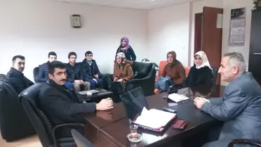 Aday Öğretmenler Kaymakamlığı Ziyaret Etti