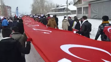 On Binler Sarıkamış'ta Şehitler İçin Yürüdü
