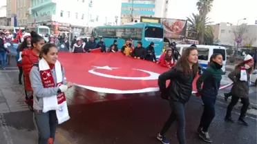 Şanlıurfalı Gençler Sarıkamış Şehitleri İçin Yürüdü