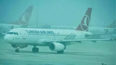 Hava UIaşımına Kar Engeli Devam Ediyor: THY 277 Seferini İptal Etti