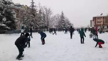 Tunceli'de 3 İlçede Eğitime Kar Tatili