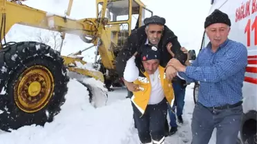 İl Özel İdaresi Ekipleri Hastayı Kurtarmak İçin Seferber Oldu